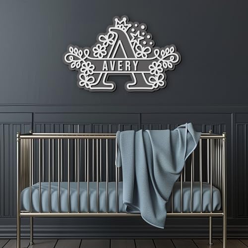 Custom Wood Name Sign with All Letters Available