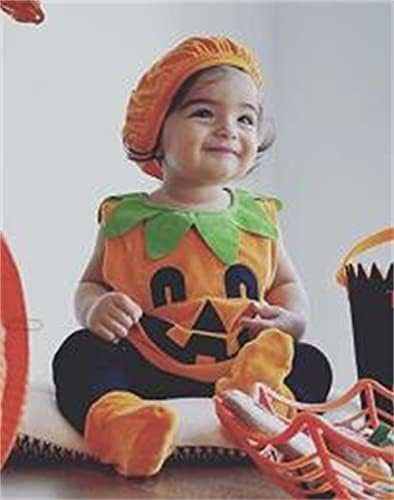 Oneflow Newborn Toddler Halloween Pumpkin Costume Set