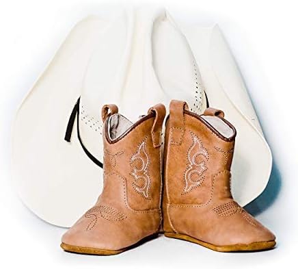 MAMTAKON Baby Cowboy Boots Real Leather Prewalkers 1