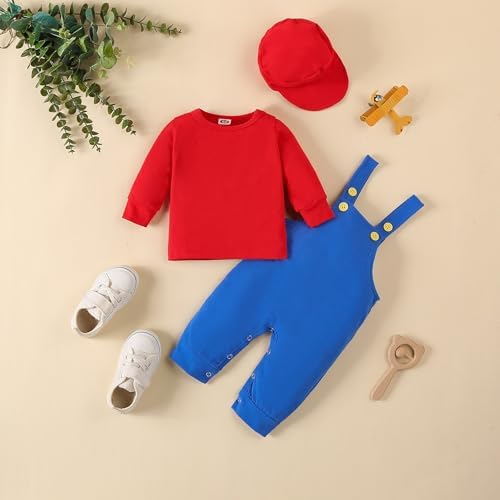 VINUOKER Baby Boy Super Mario Halloween Outfit Set