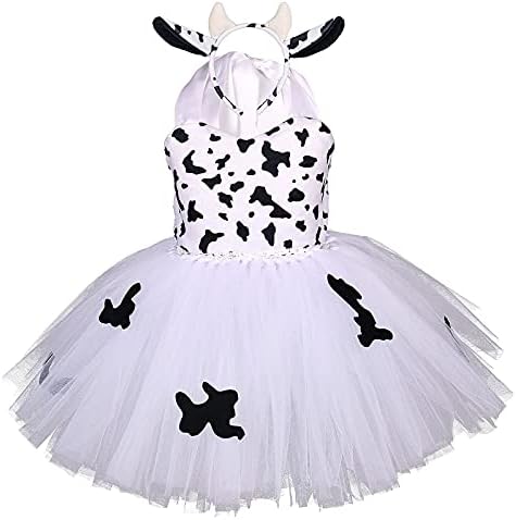 Toddler Safari Animal Costume Tutu Dress with Ears Headband Tail