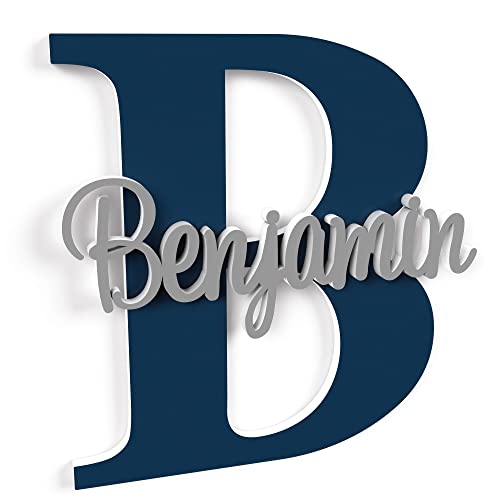 Personalized Baby Name Sign with Satin Finish
