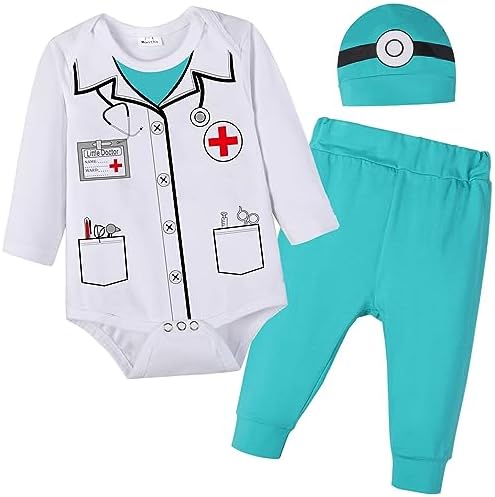 Newborn Doctor Costume Set for Boys Girls