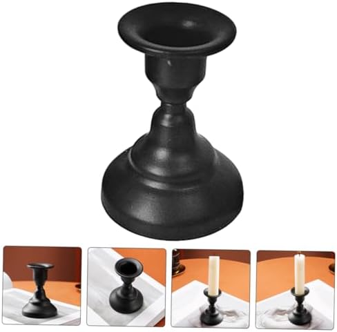 STOBAZA Retro Metal Candlestick Holder for Home Decor 1