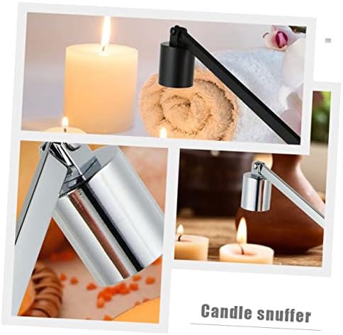HOLIDYOYO 2pcs Candle Snuffer and Wick Trimmer Set