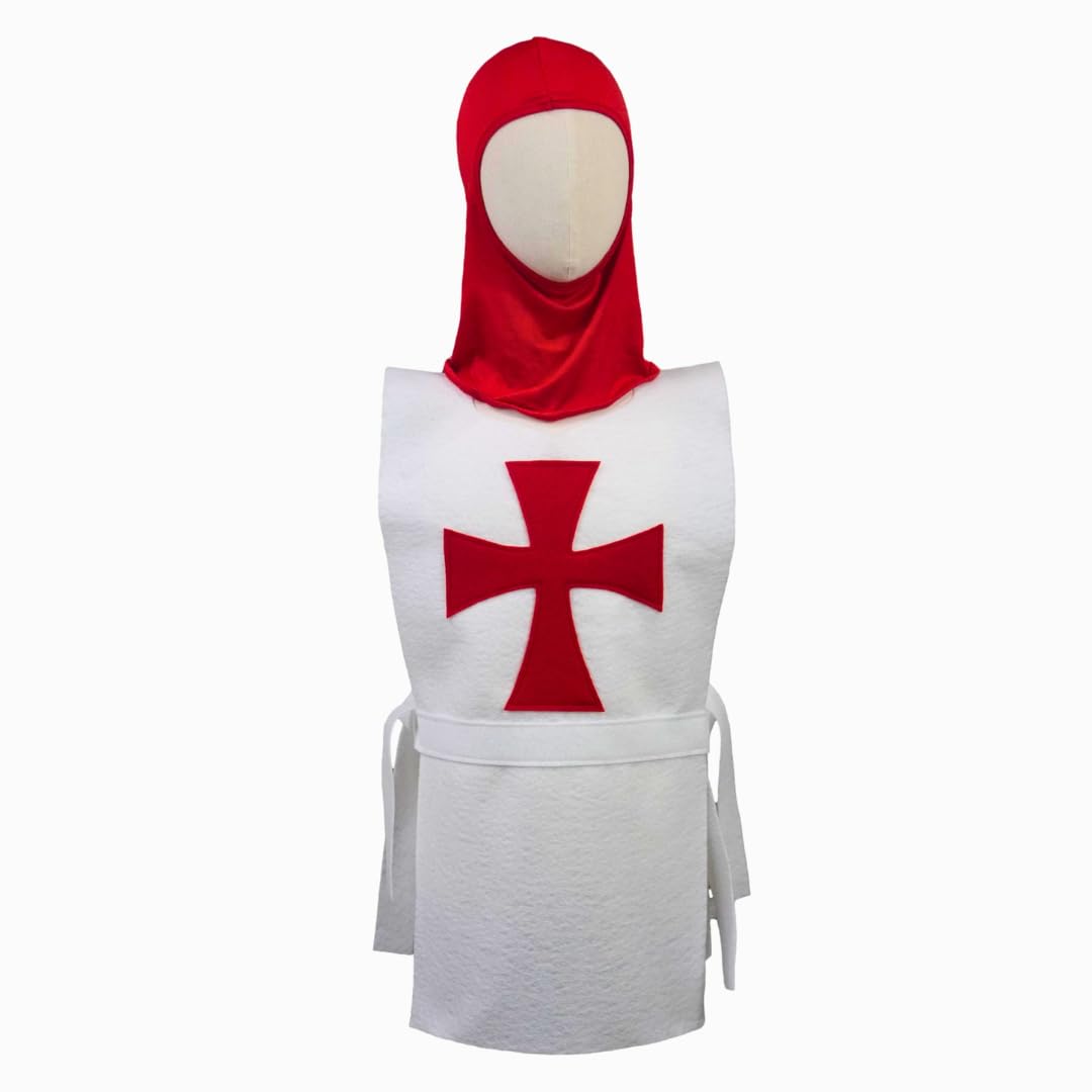 Teatots Party Planning Deluxe Knight Templar Costume Set Black Boys