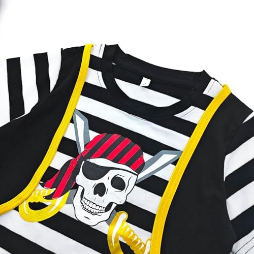 Xuomuen Pirate Costume for Boys Halloween