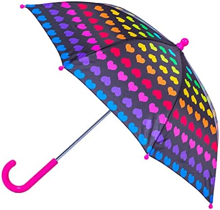Wildkin Kids Umbrella with Rainbow Patterns