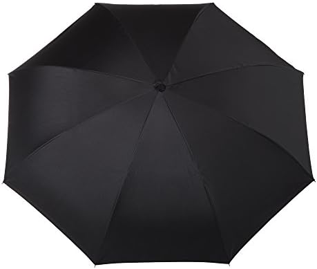 Totes InBrella Reverse Close Umbrella - Auto Close Stormproof Dripless