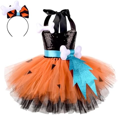 OBEEII Bamm-Bamm Halloween Costume for Kids