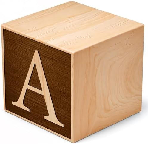 Custom Name Wooden Blocks for Nursery Room