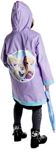 Disney Frozen Girls Umbrella and Slicker Set Ages 4-7