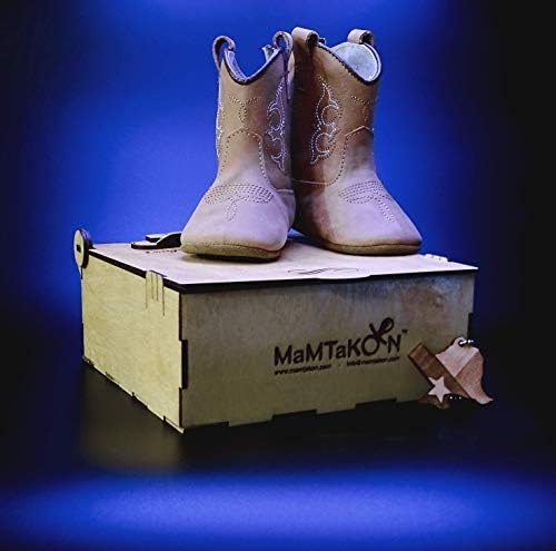 MAMTAKON Baby Cowboy Boots Real Leather Prewalkers 1