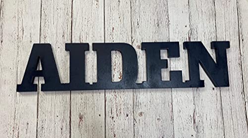 Handmade Large Kids Name Sign Wall Art