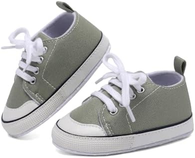 Khocadw Baby Shoes for 0-18 Months Non-Slip Soft Sole Sneakers