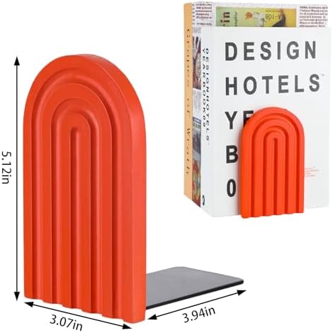 Harloon Rainbow Boho Bookends 5x4x3 Inch