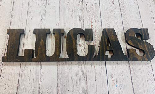 Personalized Wooden Name Plaque for Baby Kids Nursery Decor