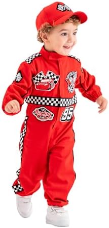 Handmade Race Car Driver Costume for Toddlers
