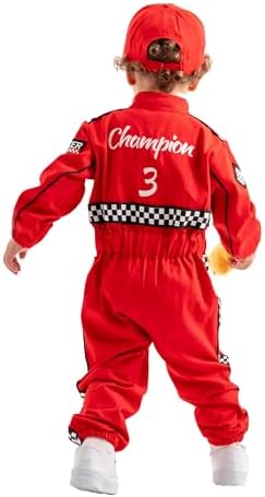 Handmade Race Car Driver Costume for Toddlers