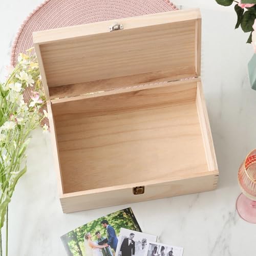 Personalized Baby Memory Box with Name and Birth Details