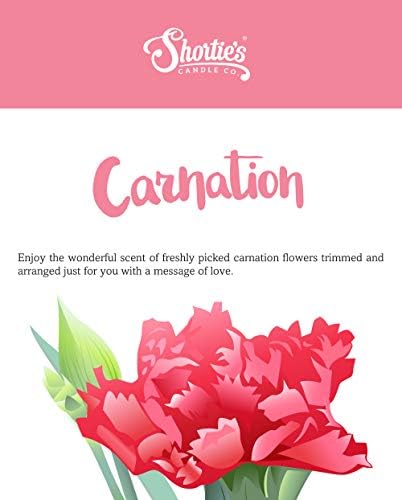 Shorties Candle Company Pure Carnation Wax Melts - 3 Oz Bar 1