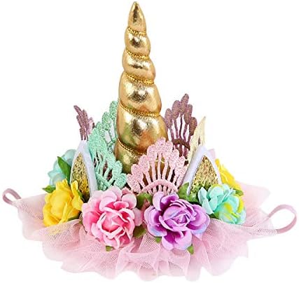 NEWEPIE Unicorn 1st Birthday Party Costume Set