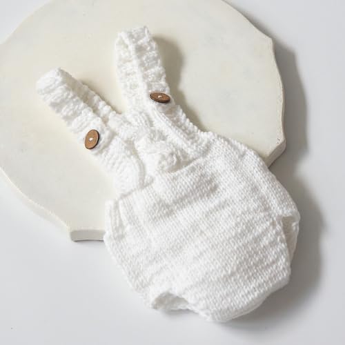 Zeroest Newborn Baby Photography Crochet Romper Set