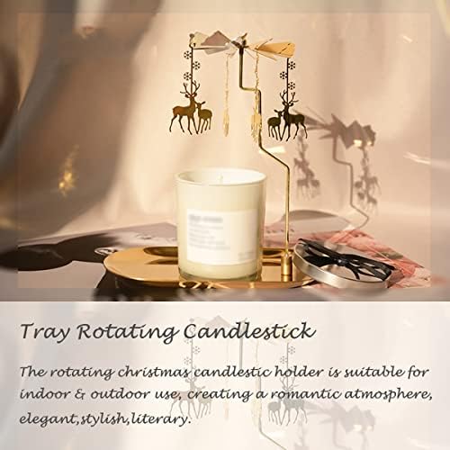 UCINNOVATE 5 in 1 Candle Accessories Set with Deer Design