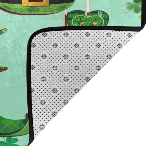 WENLIUNIAN St Patricks Day 60x39in Rug Pad