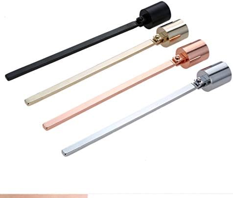 MUXSAM Rose Gold Candle Snuffer with Long Handle 1