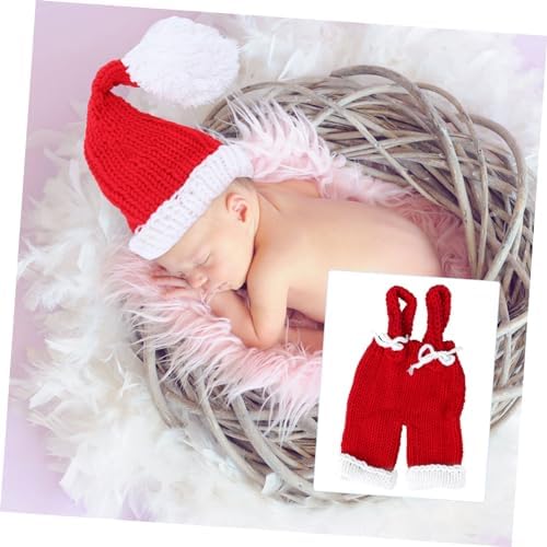 Cute Baby Christmas Outfit Handmade Cotton Photo Costume