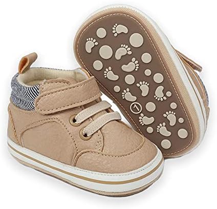 SABATUTU Baby Boys Girls Pre-Walking Sneakers with Anti-Slip Rubber Sole