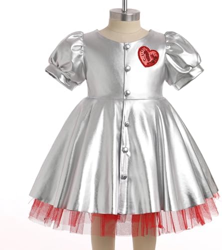 IBTOM CASTLE Kids Halloween Spider Web Tulle Dress
