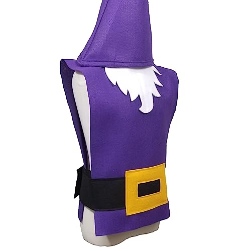 Purple Gnome Costume Set for Kids Adults