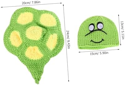 NUOBESTY Newborn Turtle Costume Photoshoot Set