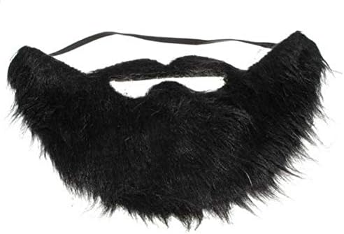 DanDre Halloween Beard Mustache Facial Hair Disguise Kit