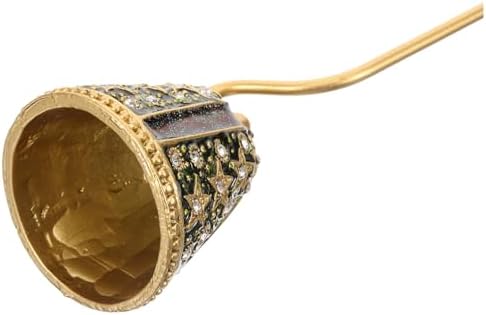 Retro Candle Snuffer with Rhinestone Star Design