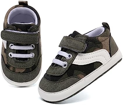 Clowora Unisex Baby Canvas First Walkers Shoes