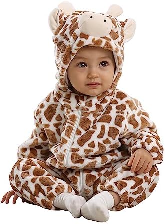 TONWHAR Baby Cartoon Animal Onesie Costume