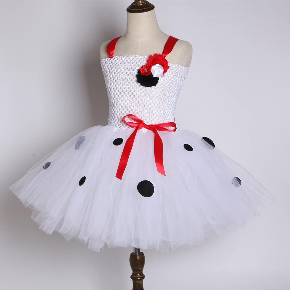 IBTOM CASTLE Dalmatian Costume Tutu Dress for Baby Girls