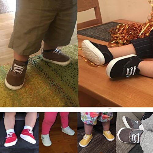 RVROVIC Baby Sneakers Canvas 0-18 Months