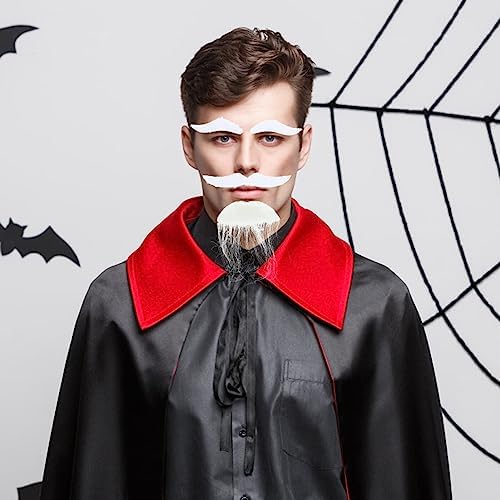 Gadpiparty Halloween Moustache Kit for Costumes
