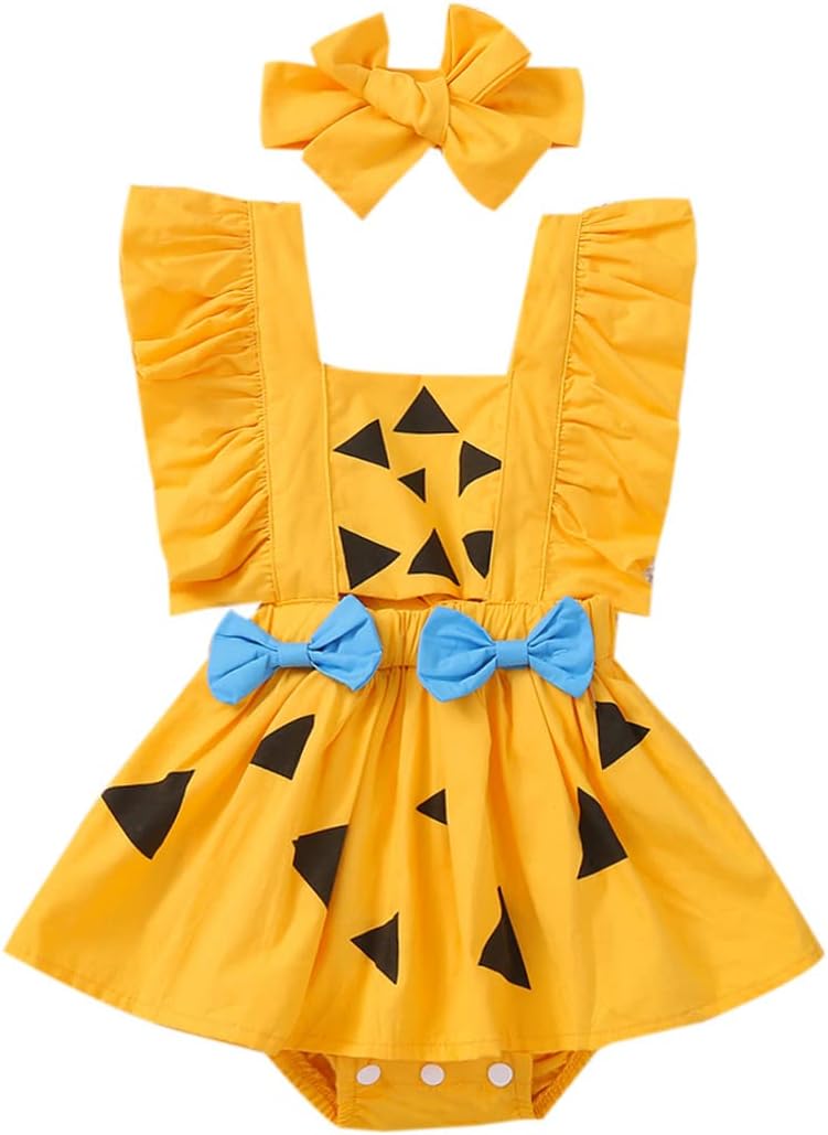 IMEKIS 1st Birthday Caveman Costume for Baby Girl Boy
