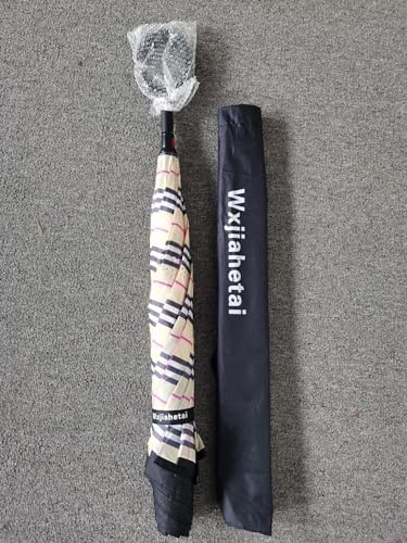 Inverted Reverse Umbrella with C-shaped Handle for Rain