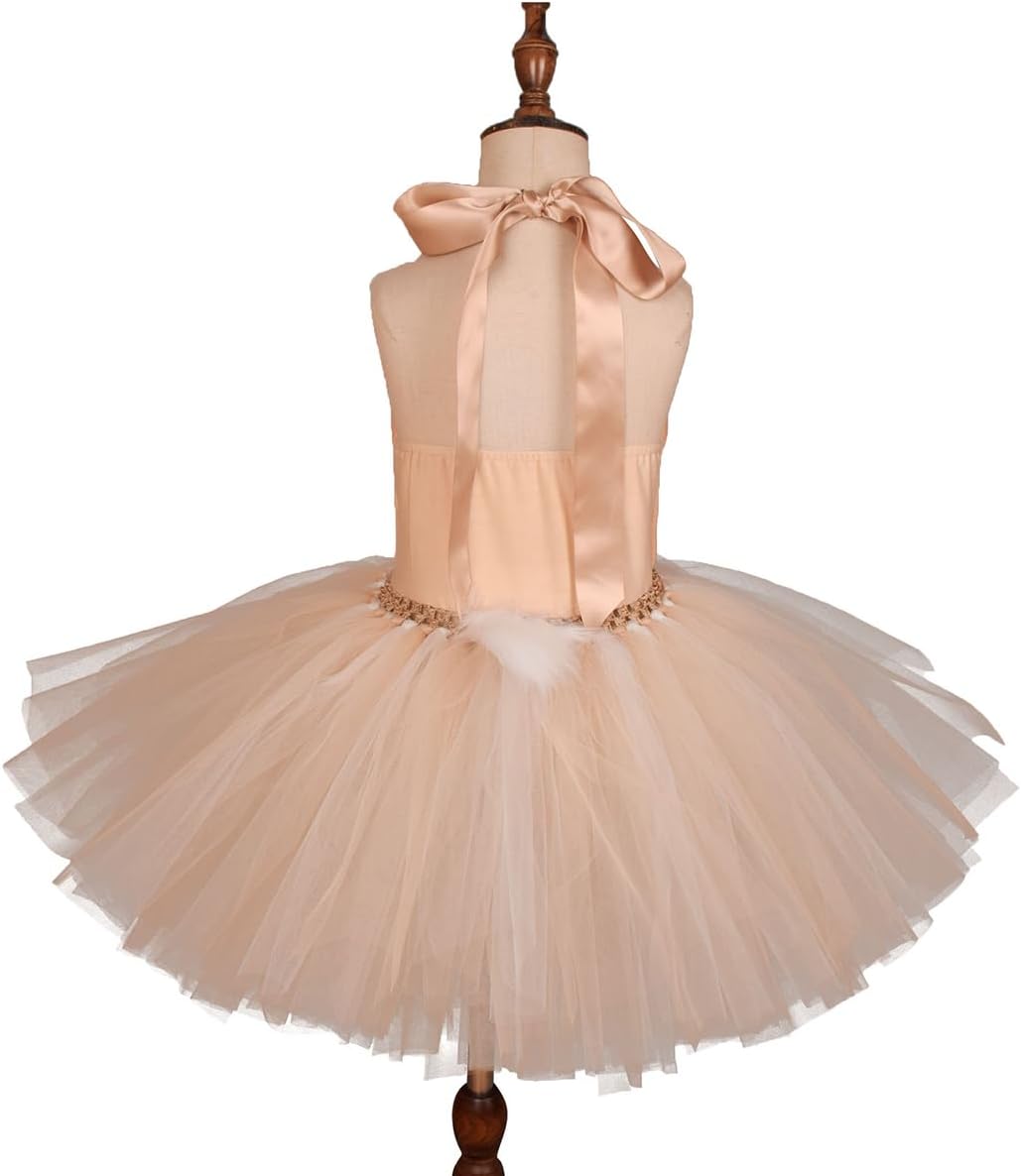 ODIZLI Christmas Costume for Baby Girls Tutu Romper Dress Set