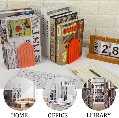 Harloon Rainbow Boho Bookends 5x4x3 Inch