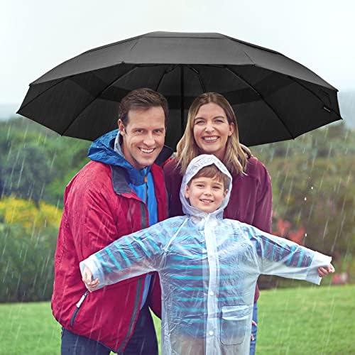 G4Free 46 Inch Windproof Travel Umbrella with Auto Open Close