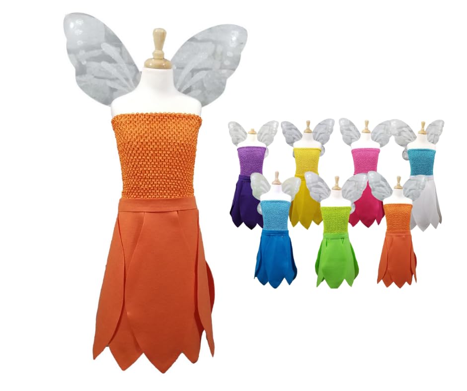 Orange Animal Fairy Costume for Kids and Adults 1