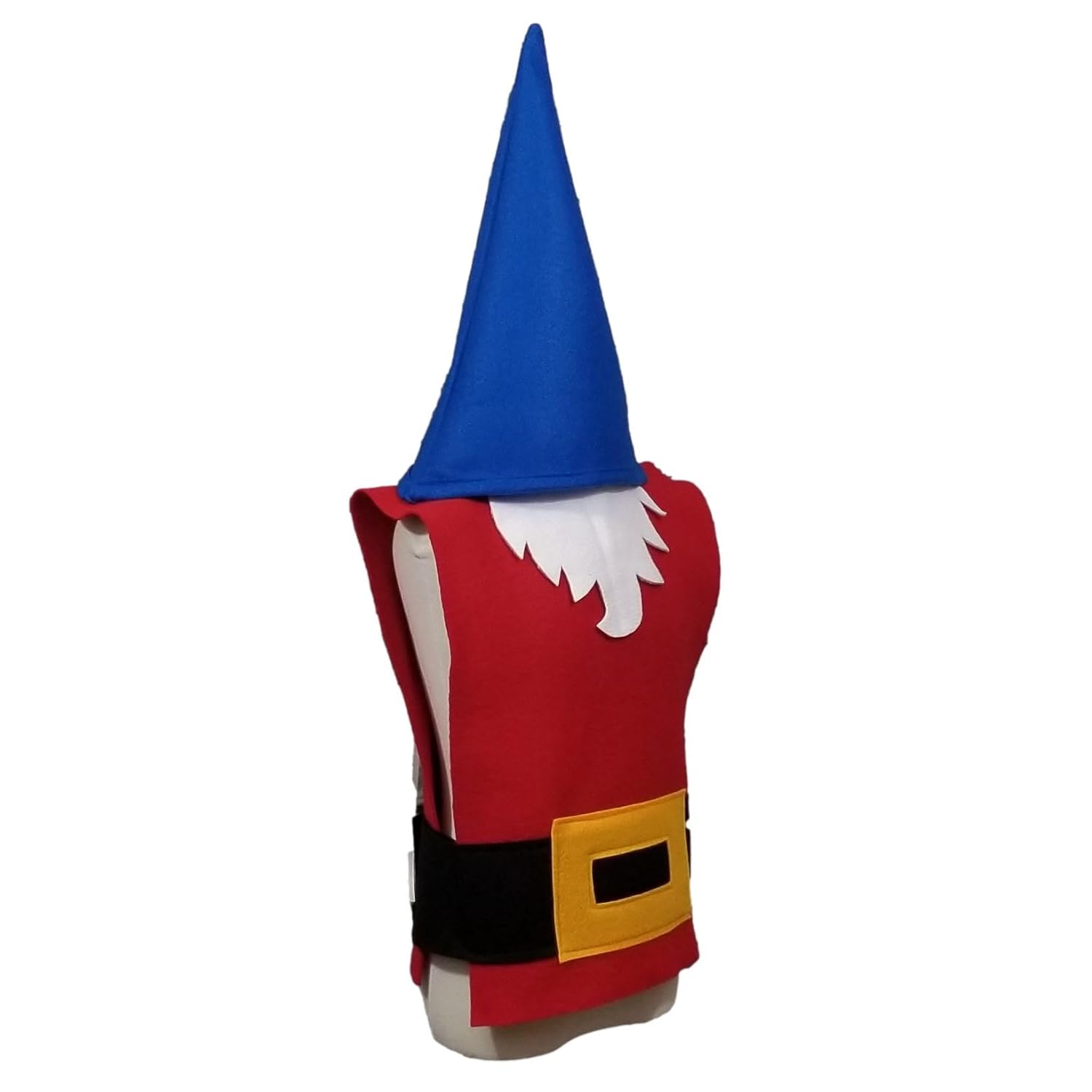 Red and Blue Gnome Costume Set for All Ages