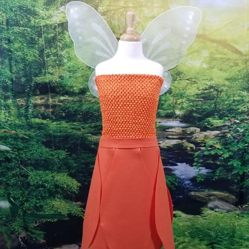 Orange Animal Fairy Costume for Kids and Adults 1